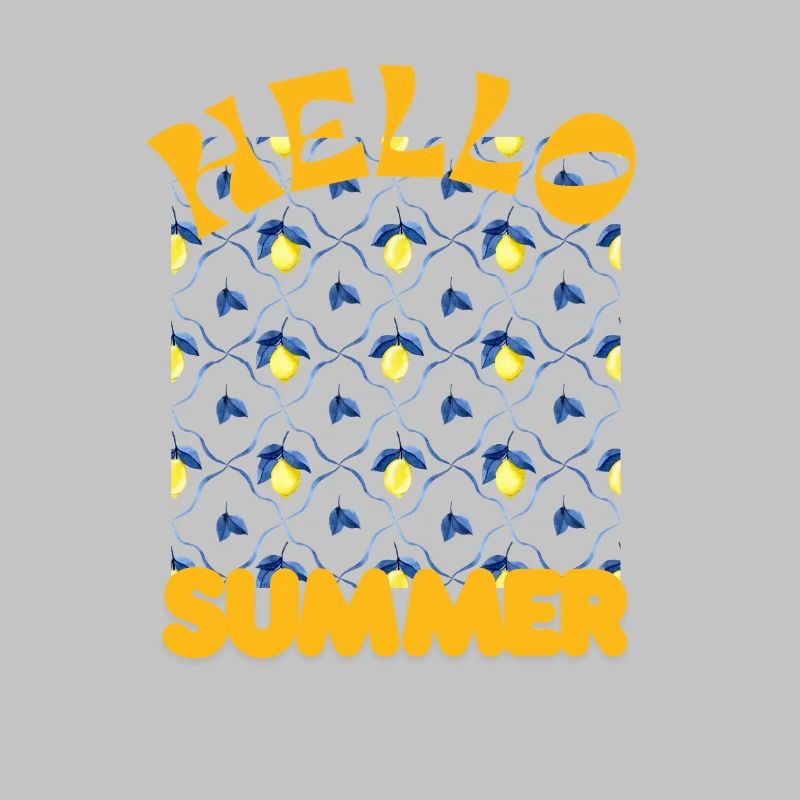 Hello Summer Lemon Pattern