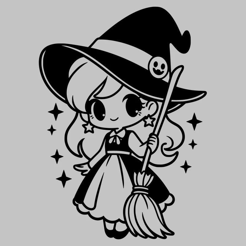 Cute Halloween Witch