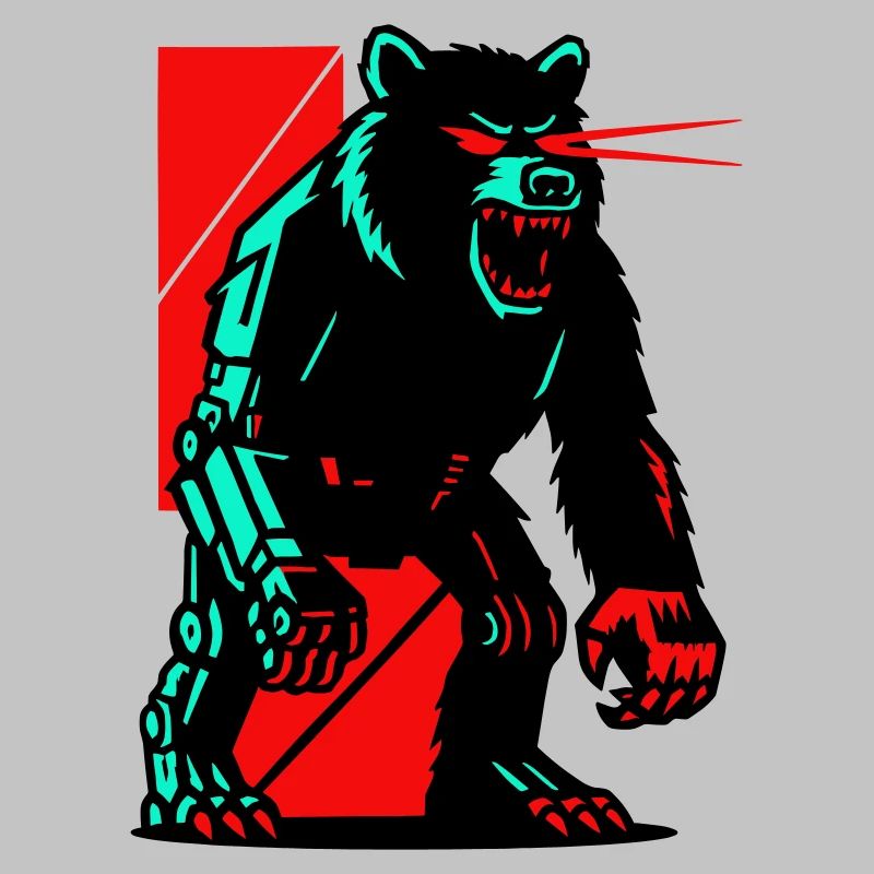 Mecha Techno Bear