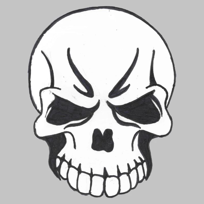 SKULL COMIC STYLE