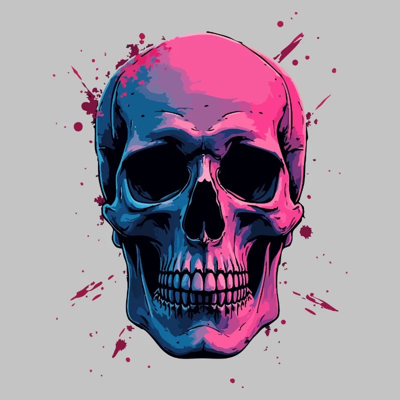 Neon Skull