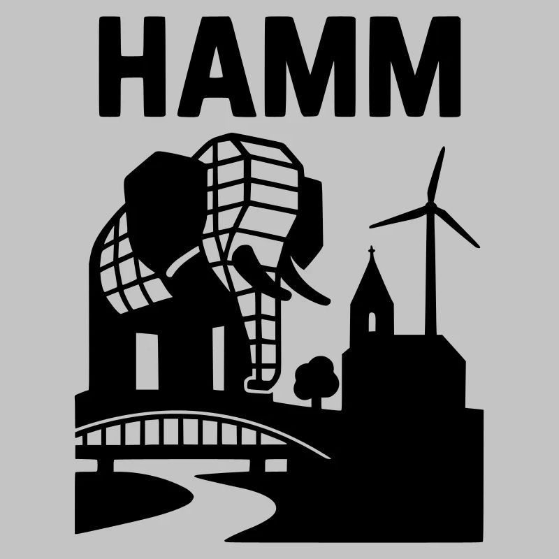 Monument de Hamm Westphalie