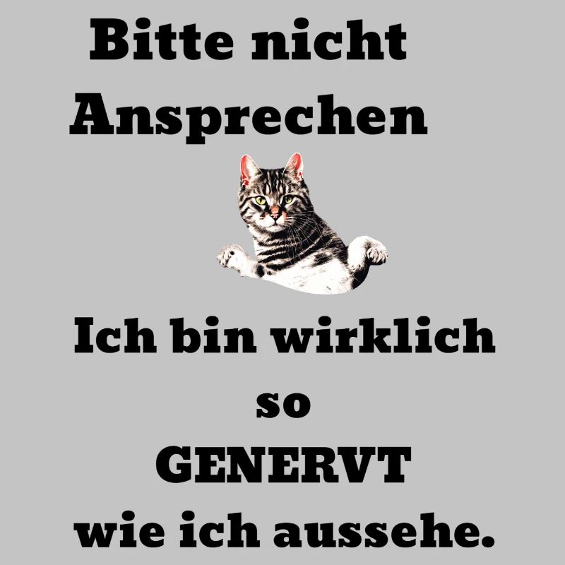Dire chat agacé