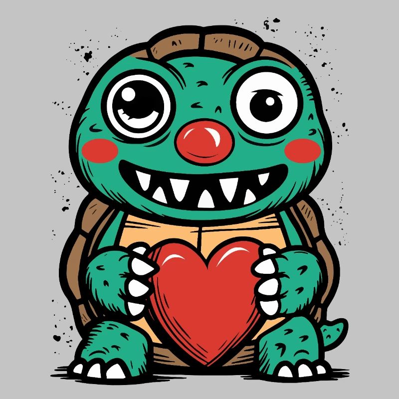 Crazy schildkröte