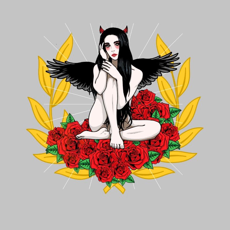 Devilish Devil Woman Satan's Roast Devil