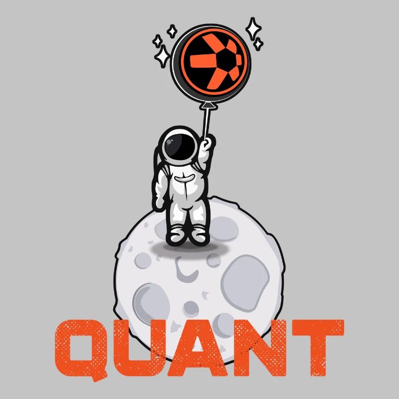 Quant Krypto Shirt Crypto Blockchain Geld Geschenk