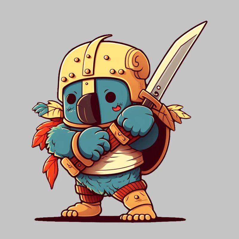 Chevalier Koala mignon