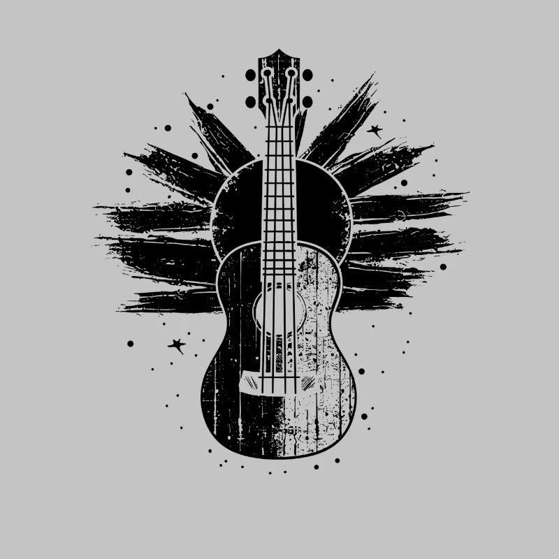 Ukulele Drawing