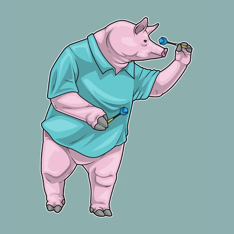 Fléchette cochon Fléchette