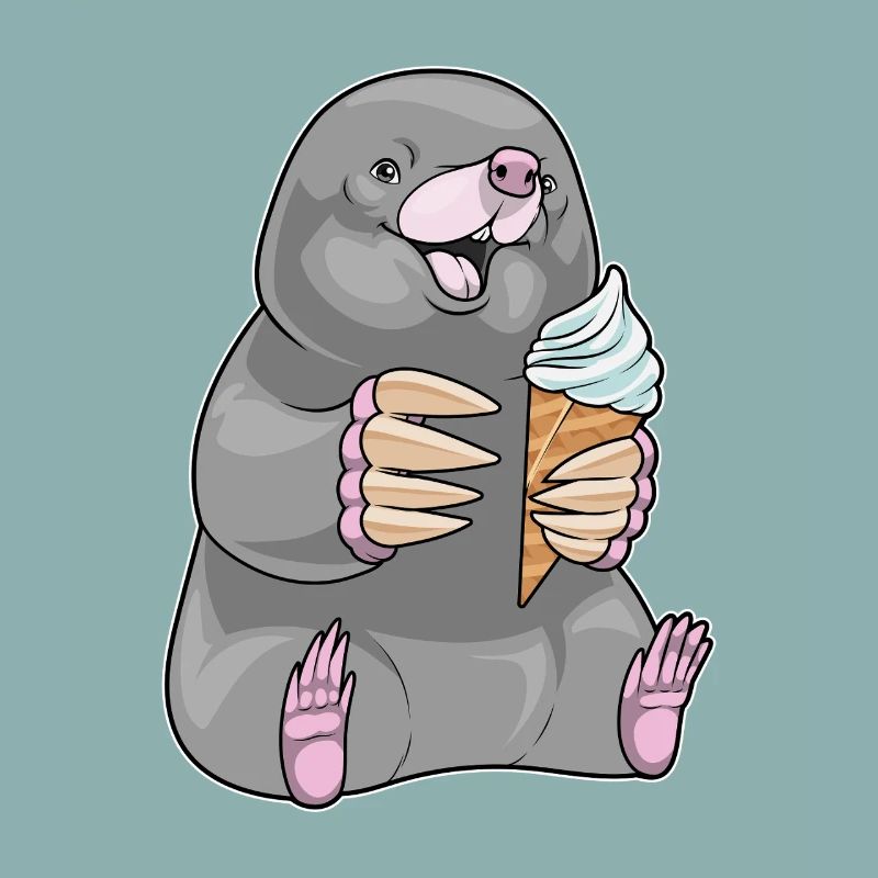 Glace Mole Waffle