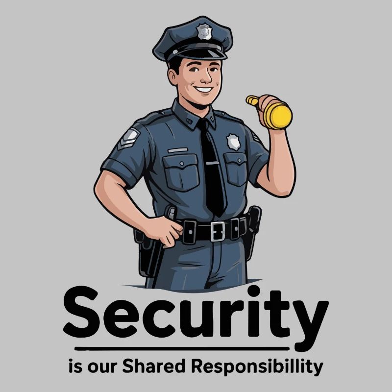 Agent de sécurité Spotlight Graphic