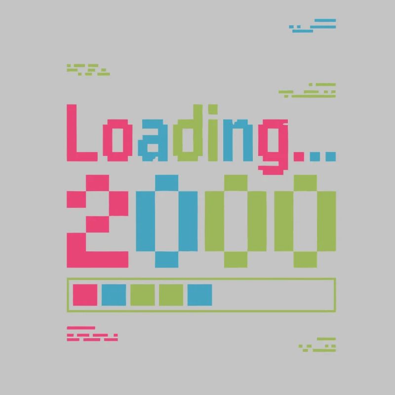 Loading 2000 Pixel Ladebildschirm
