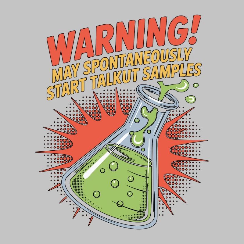 Lab Technician Warning May Spontaneously Scientist