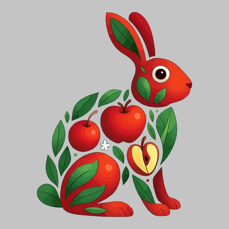 Hase Apfel