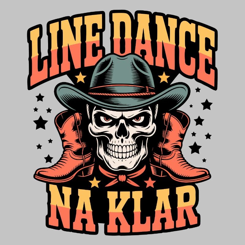 Line Dance Schädel Rodeo