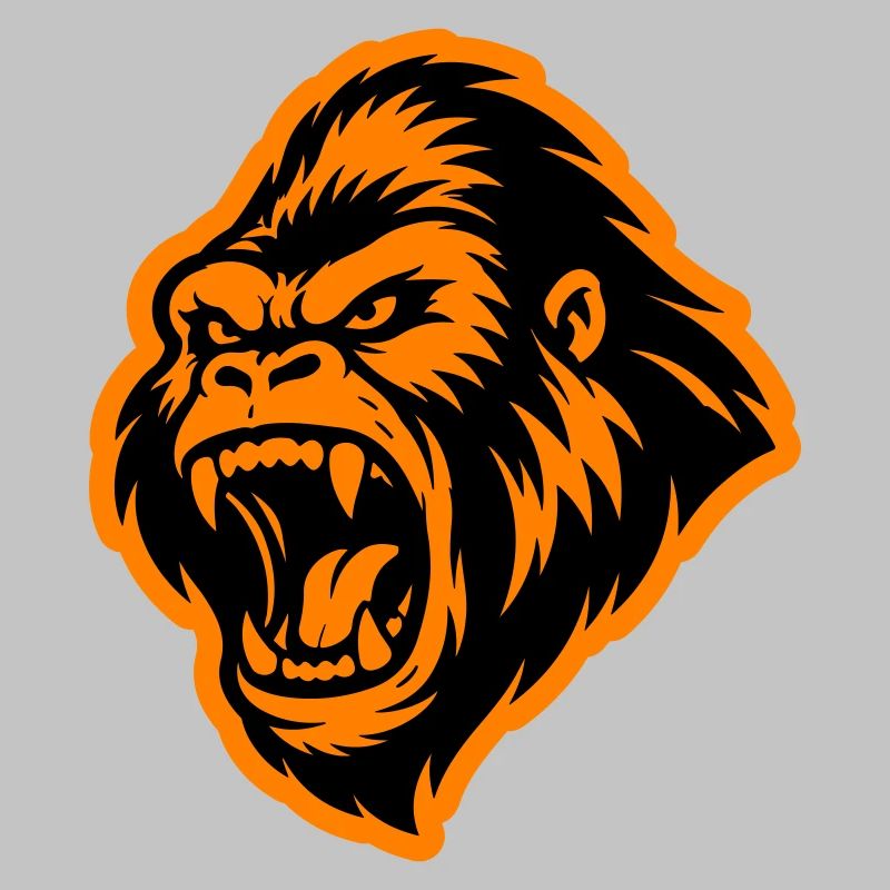 Gorilla Head