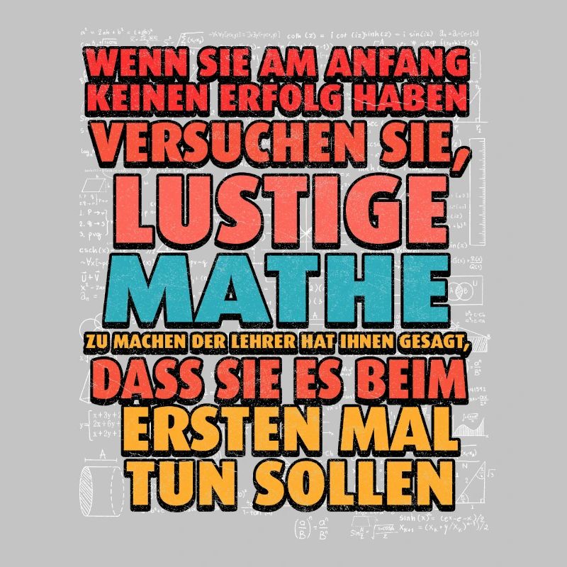 Funny Math Typography Teacher Saying