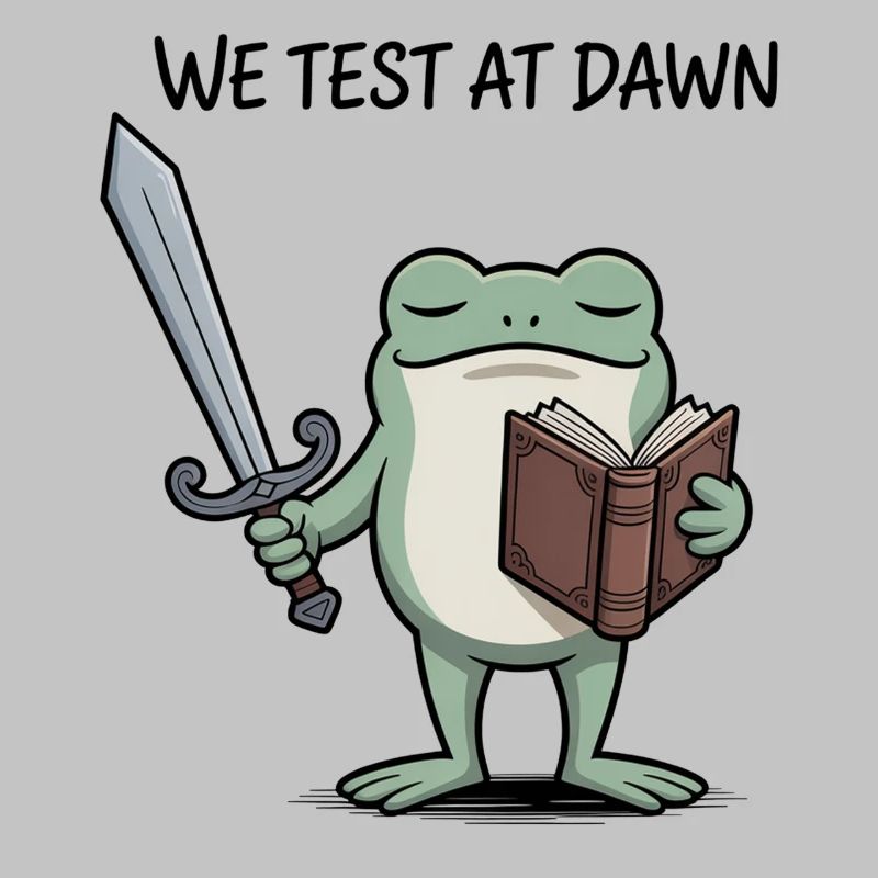 Dawn Test Frog Knight