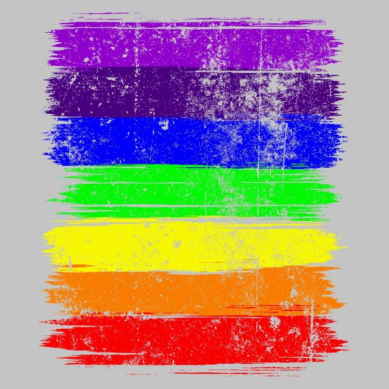 Lebendige Pride-Pinselstreifen