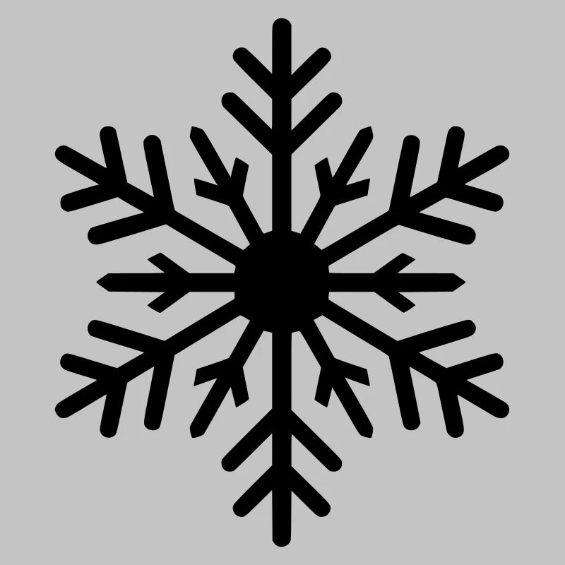 Schneeflocke, Eiskristall, Farbe variabel