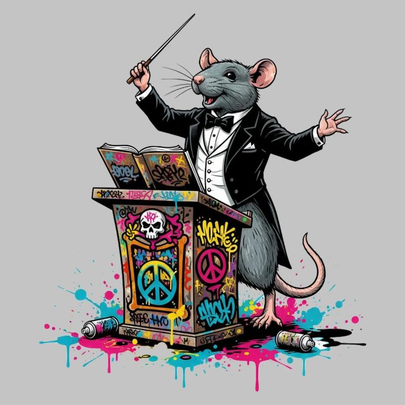 Dirigent | Graffiti-Ratten-DJ Gala