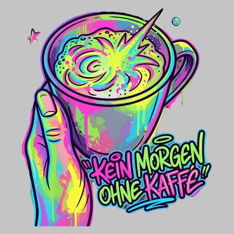 Kaffee Neon Splash – Morgenkick
