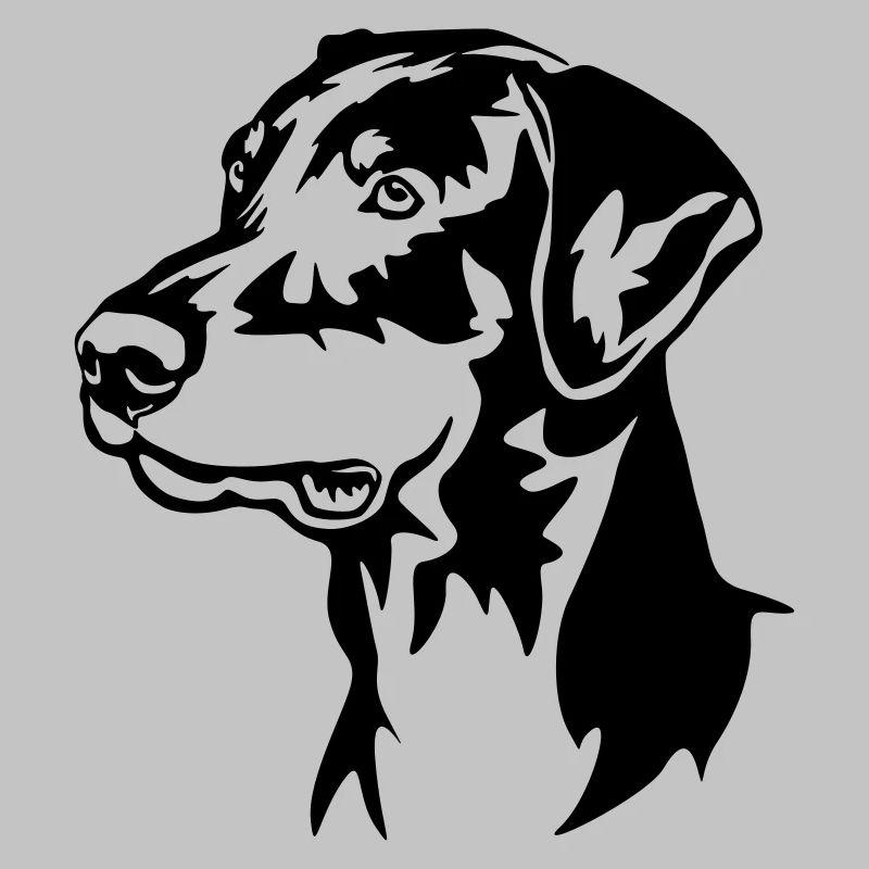 Doberman Head