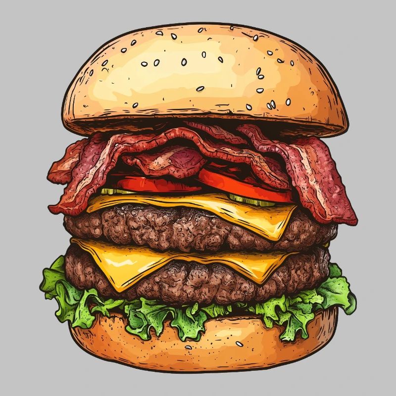 Double Bacon Cheeseburger :)