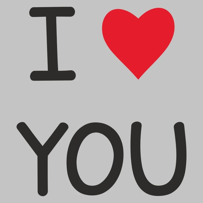 I ❤️ You – Doux Love Text Design