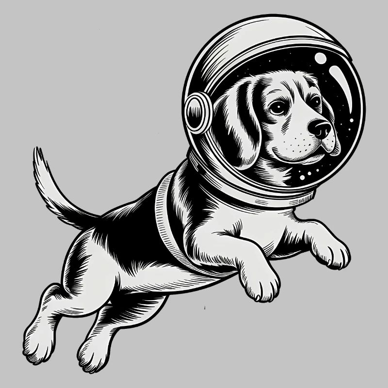 Beagle dans l'espace - Logo d'Astonomy
