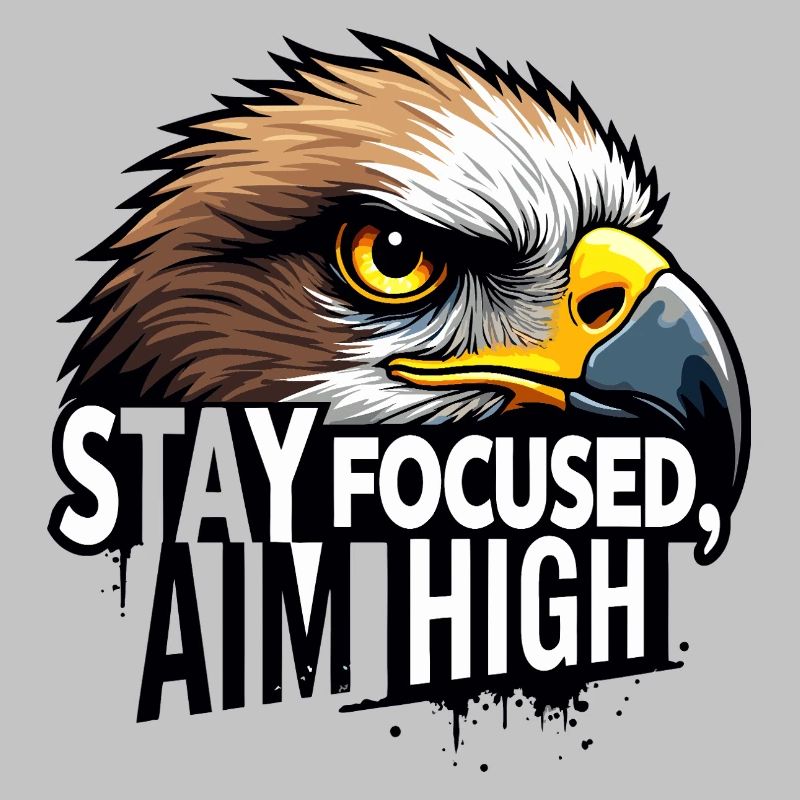 Conception de motivation Eagle Focus