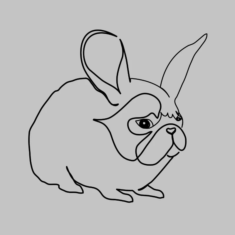 Hase oder Mops