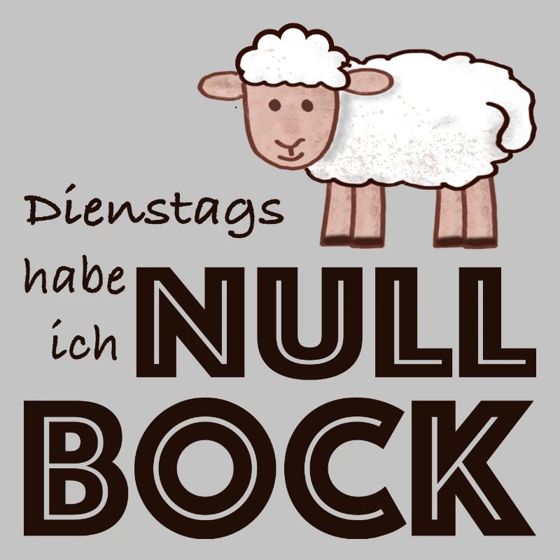 Null Bock auf Dienstag - Schaf