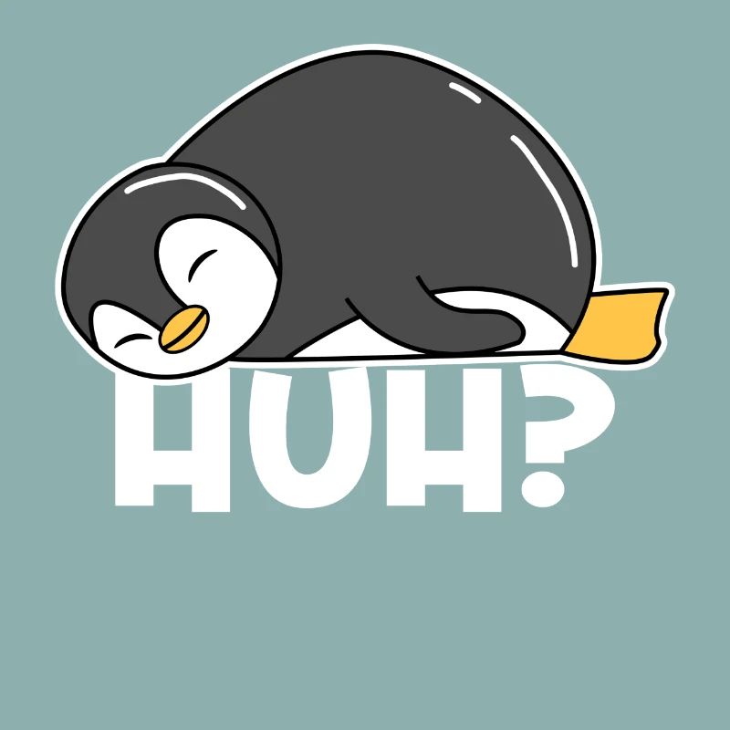 Pinguin Spruch Vogel Tier Zoo Seevogel Kalt