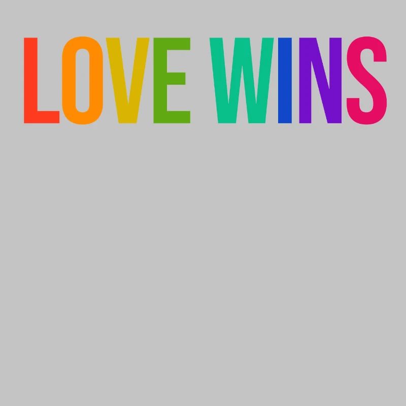 Rainbow Lgbt Equality Statement Pride