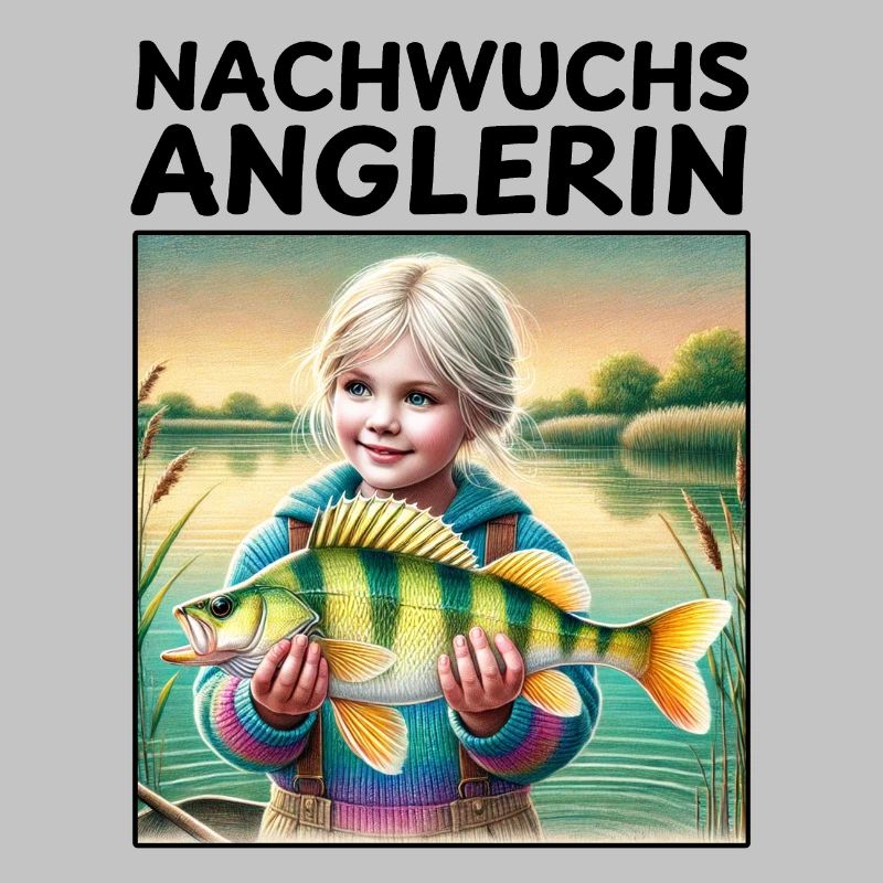 Nachwuchs Anglerin
