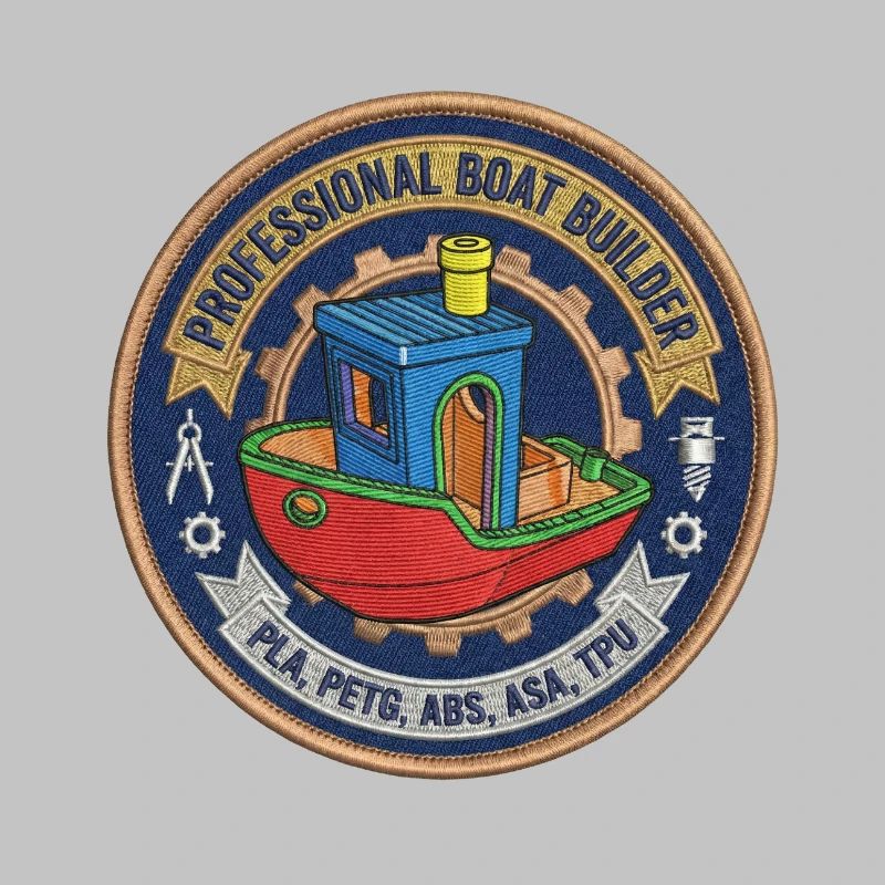 Professional Boatbuilder Benchy Patch