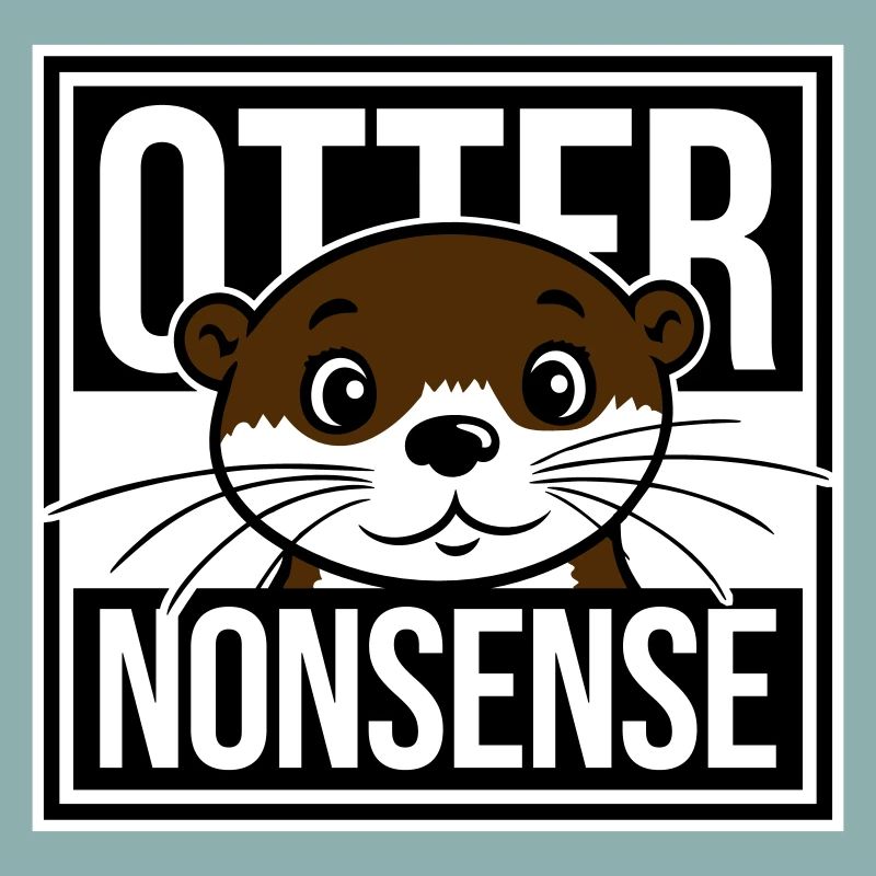 N’importe quoi de loutre, jeu de mots drôle, expression d’amour de la loutre