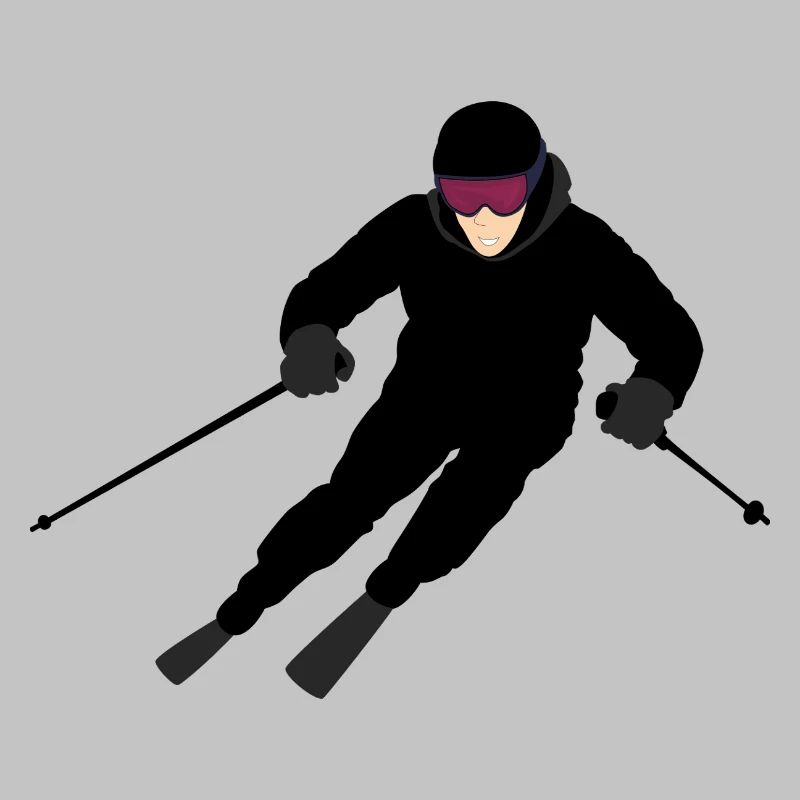 Dynamic skier