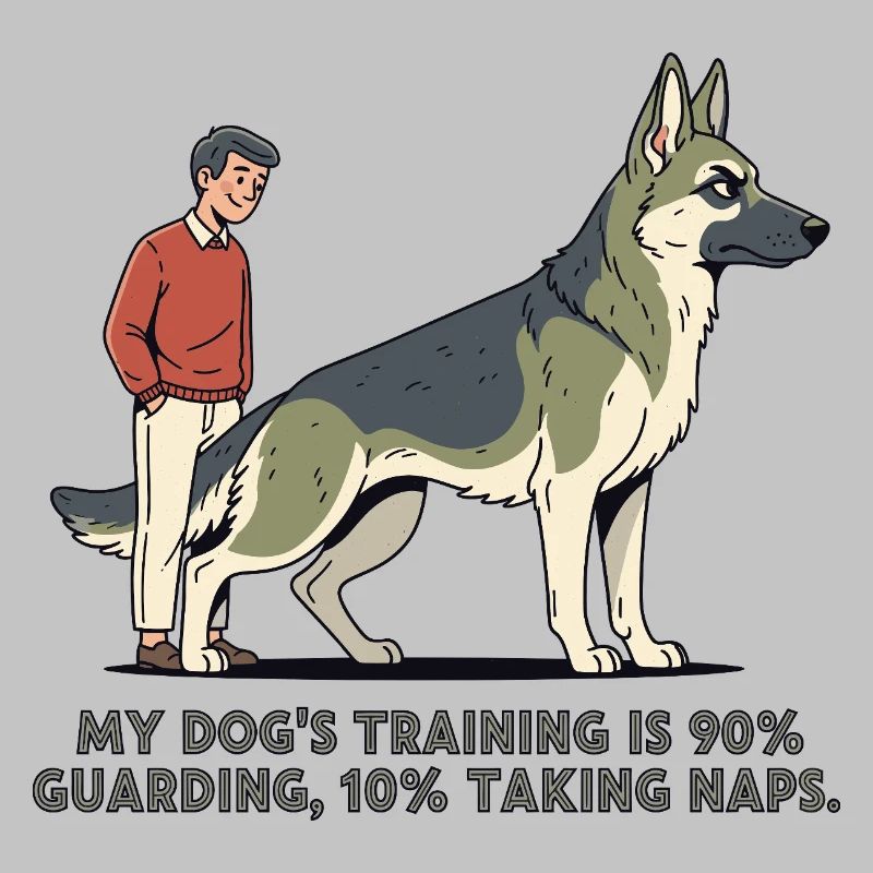 L’éducation de mon chien : 90 % de garde, 10 %...