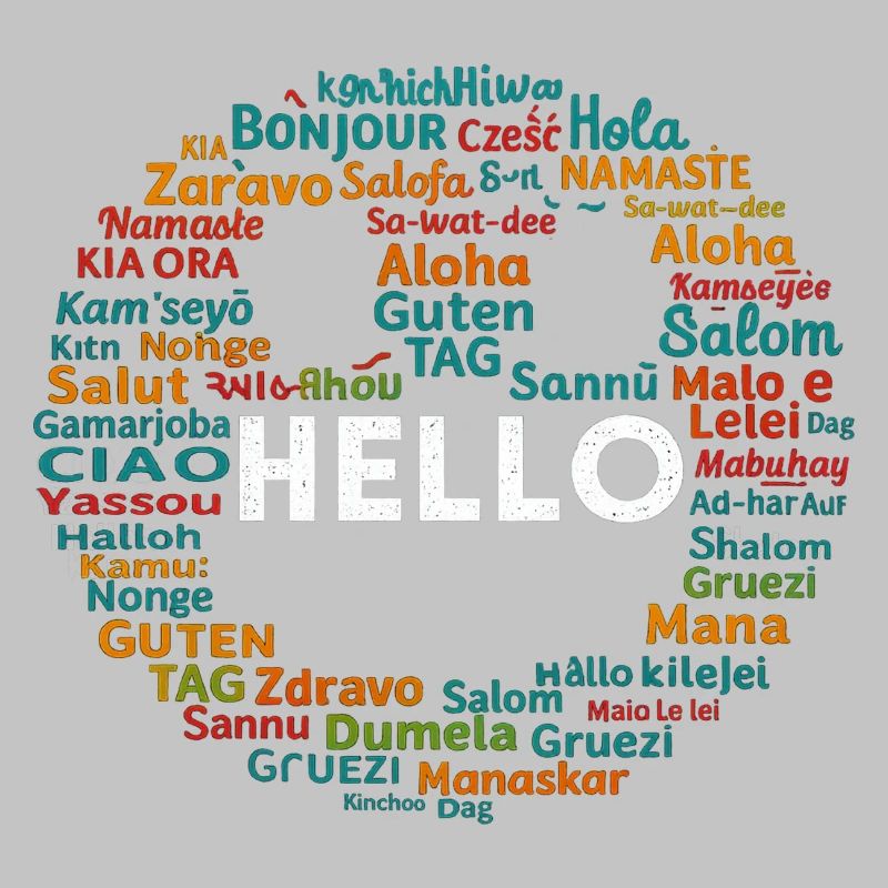 Start with Hello Different World Language Learning