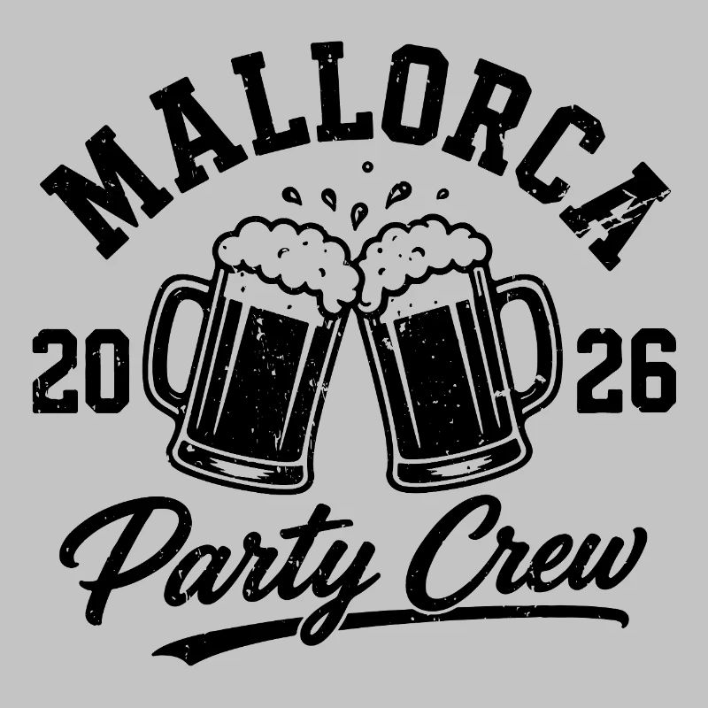 Mallorca 2026 Party Crew Bier Bier Bier