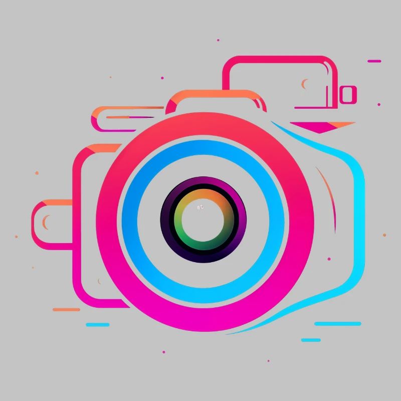 Camera Synthwave Style