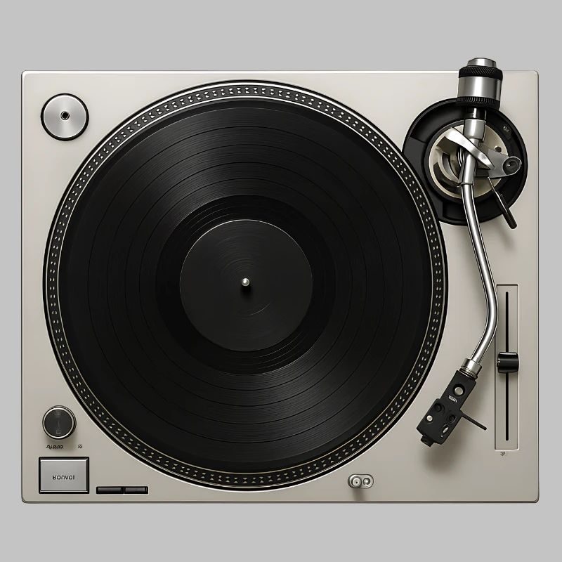 Jeu de vinyle vinyle gramophone platine