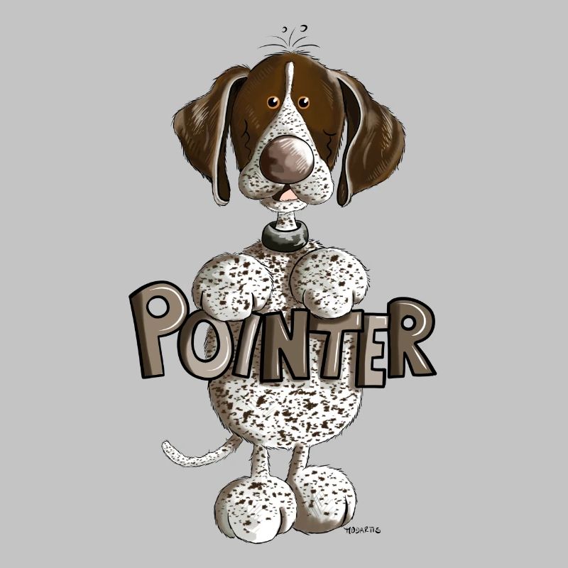 Happy German Shorthaired Pointer