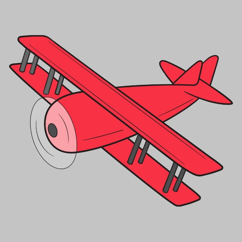 Flugzeug Doppeldecker