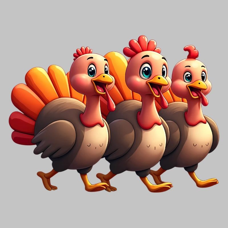 Bébé dinde de Thanksgiving