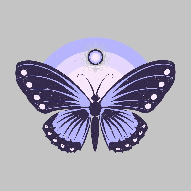 Papillon Lilas mignon