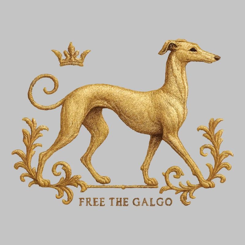 Libérez le Galgo - Broderie n°01