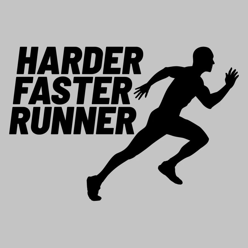 coureur plus dur et plus rapide